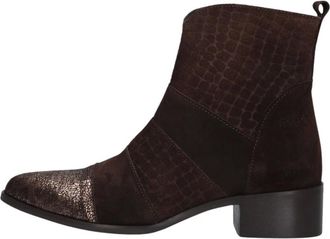 Roberto d'Angelo Boro Enkellaarsjes - Dames - Schoenen - Bruin - Maat: 38 EU Leer