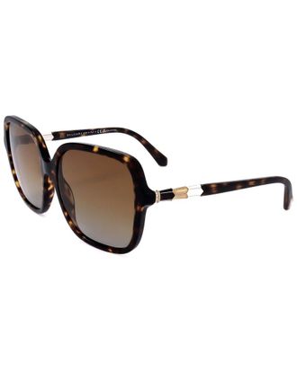 Bulgari Unisex Bv8228b 57Mm Sunglasses