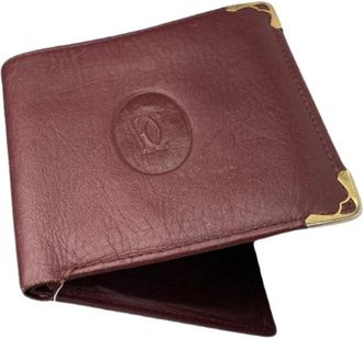 Cartier Pre-owned Wallets, female, Red, Size: ONE SIZE Pre-owned Vintage Wallet