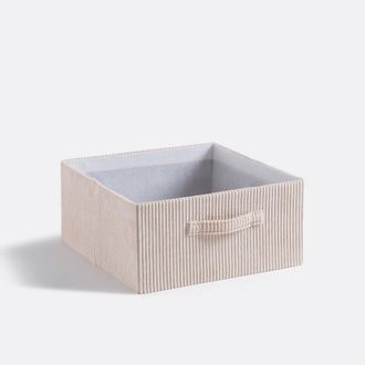 La Redoute Interieurs Opplooibare mand, geribd fluweel, Veloudo