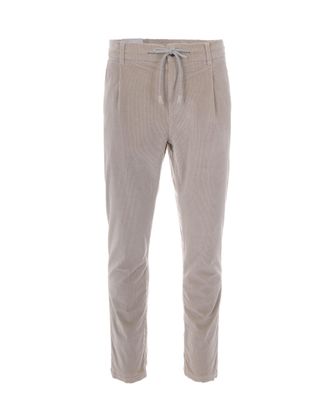 Eleventy Corduroy Jogger Trousers with Elastic Waistband