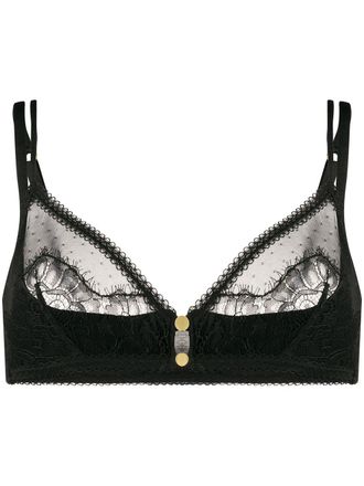 Maison Close Perizoma in pizzo - Nero