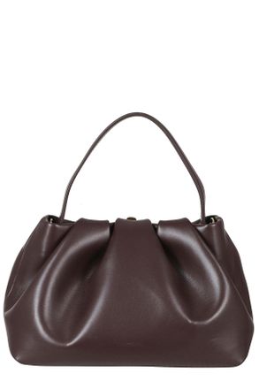 Themoir&egrave; Chocolate Athena Vegan Leather Handbag
