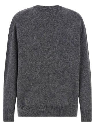 Jil Sander Cashmere Blend V-Neck Sweater - Gray