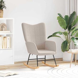 vidaXL Silla Relax Gris Claro 61 X 78 X 98 Cm Tela Vidaxl