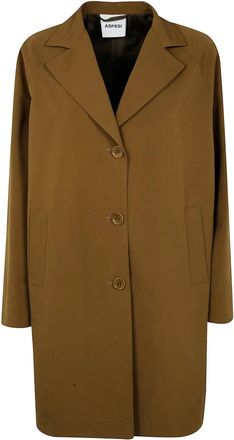 Aspesi Cappotto monopetto - Marrone