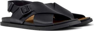 Camper Louise Slingback Sandal in Dark Black at Nordstrom, Size 36