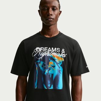 Nike LeBron Dreams and Nightmares Nike Mens Basketball T-Shirt in Black | IH8585-010
