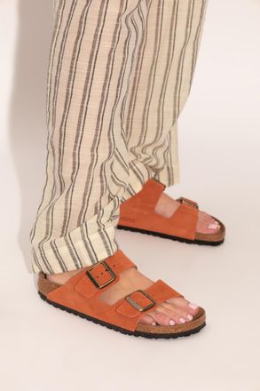 Birkenstock Arizona BS Slides, Womens, Orange