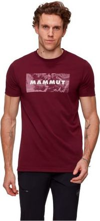 Mammut Trovat T-Shirt Logo T-Shirt für Herren | rot