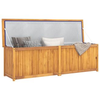 Berkfield Home Beautiful Garden Box 175x50x55 cm Solid Wood Teak in Brown | Size: 175 x 50 x 55 cm