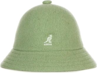 Kangol Wollen Vissershoed Olijfgroen - Heren - Hoeden - Groen - S - Wol - Accessoires