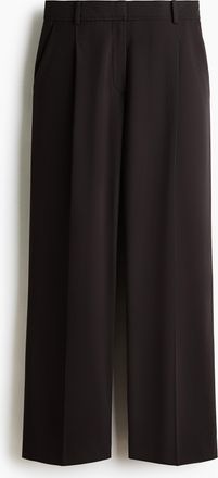 H&M Weite Hose - Brown