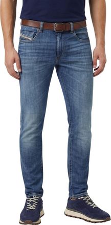 Diesel jeans blauw D-strukt 5-p effen denim