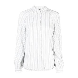 Tommy Hilfiger Camisa Ragl&aacute;n de Viscosa a Rayas - Blouses & Shirts - Mujer - Multicolor - 2XS