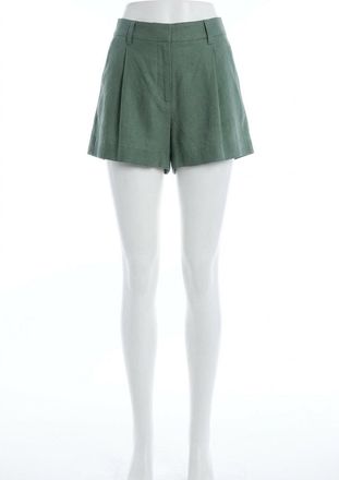 Z Supply Vantage Linen Short In Everglade