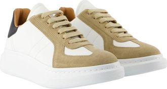 Alexander McQueen Mens Colorblock Calfskin Sneaker Multicolor