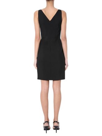 Moschino Pencil Silhouette Dress - Black