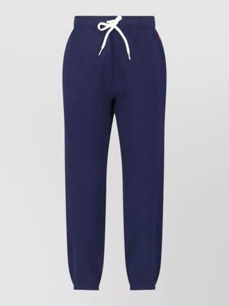 Polo Ralph Lauren straight leg trousers elastic waist ribbed cuffs