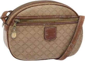 Celine Pre-owned Canvas celine-bags - Dames - Vintage Schoudertas - Beige - ONE Size - Vintage