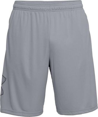Under Armour Heren-Tech Shorts (Staal Grijs/Zwart)