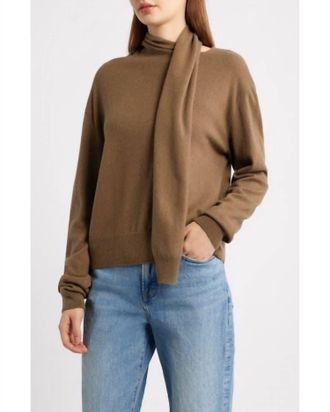 Rails Cortina Scarf Neck Sweater In Ginger