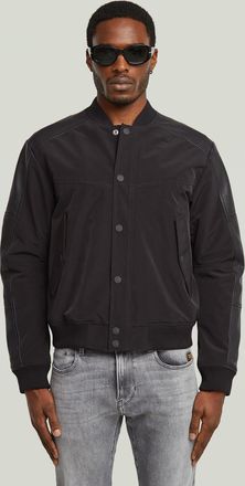 G-Star Varsity Leather Jack - Zwart - Heren