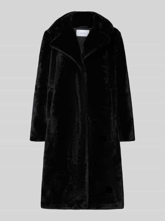 Vila Regular Fit Mantel aus Kunstfell Modell Emmela in Black, Gr&ouml;&szlig;e 38