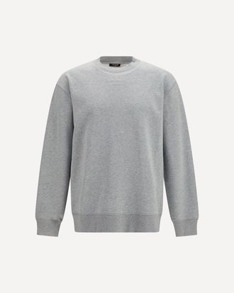 Balmain Embroidered logo crewneck Sweatshirt Male XL