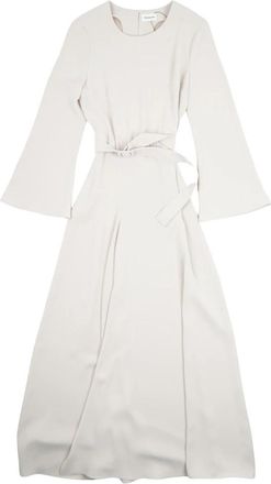 P.A.R.O.S.H. Poker Maxi Dress - Dames - Maxi kleedjes - Wit - M - Polyester - Kleedjes