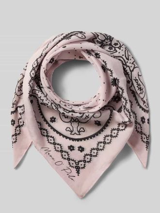 Marc O'Polo Tuch aus reiner Baumwolle in Rosa, Gr&ouml;&szlig;e 1