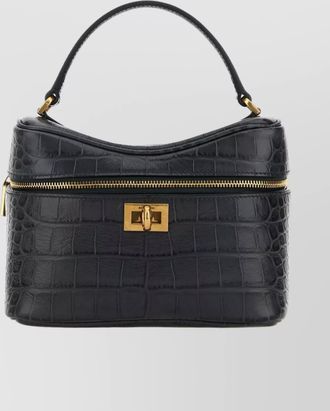 Balenciaga rodeo calf leather shoulder bag