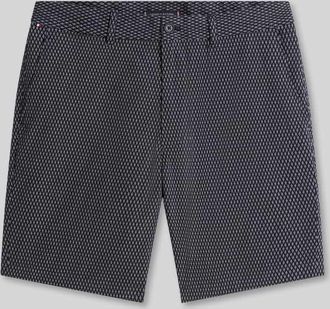 Tommy Hilfiger Regular Fit Chinoshorts aus Baumwoll-Mix in Marine, Gr&ouml;&szlig;e 30