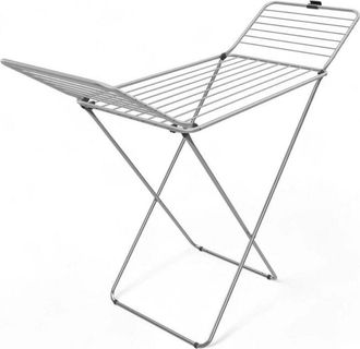 No Brand Tendedero Plegable De Acero Y Aluminio Con 20 Metros De Tendedero De Dimensiones 189x56x94 Cm