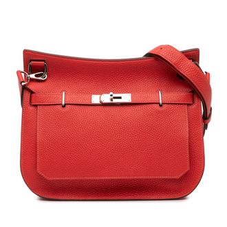 Herm&egrave;s Red Clemence Jypsiere 28