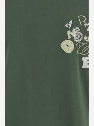 J.W.Anderson Womens T-Shirt Cotton Green T-Shirts & Jerseys