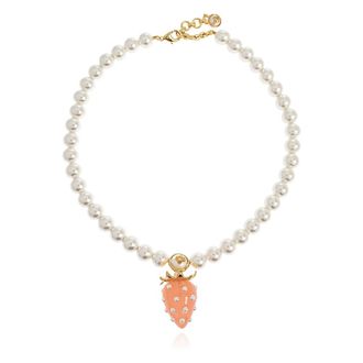 Casablanca Strawberry-pendant Necklace