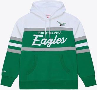 Mitchell & Ness Mens Kelly Green Mitchell & Ness Philadelphia Eagles Head Coach Hoodie at Nordstrom, Size Xx-Large