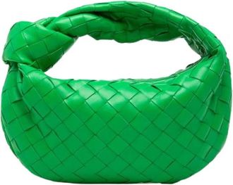 Bottega Veneta Pre-owned Jodie Mini Bag - Dames - Vintage Mini Tas - Groen - ONE Size - Leer - Vintage