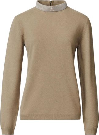 Fabiana Filippi Maglione con decorazione - Marrone