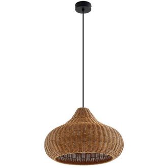 Lucande Lucande - L&aacute;mpara Para Exterior taniola En Marr&oacute;n De Madera