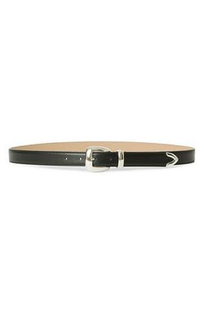 B-Low The Belt Duke Leather Belt in Black Silver at Nordstrom Rack, Size X-Large
