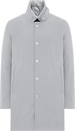Duno 2-Laagse Bi-stretch Jas - Heren - Mantels - Grijs - Maat: 2XL Zijde
