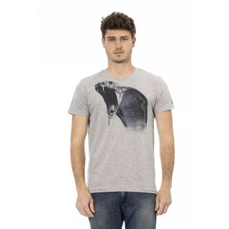 Trussardi Action T-Shirt - - Tops - Uomo - Grigio - M