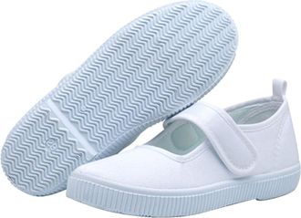 Generic Toddler Girl Shoes Flat Shoes Bao Head One Foot Off Girl Canvas Shoes Baby Soft Sole Casual Shoes Fashion Unisex Kids Running Shoes Girls (C, 11.5 Lit