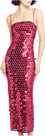 Generic Women Sparkly Sequin Dresses Square Neck Glitter Dresses Sexy Spaghetti Strap Bodycon Disco Going Out Outfits Spaghetti Strap Party Clubbing Prom Maxi