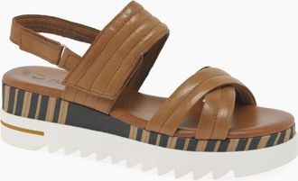 Marco Tozzi Marco Tozzi Womens Loren Womens Sandals - Brown - Size: 6