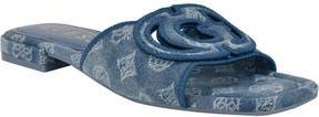 Guess Tarishae Slide Sandal in Medium Blue at Nordstrom Rack, Size 5.5