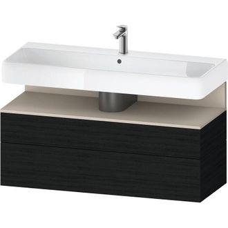 Duravit Qatego Mueble Bajo Lavabo, 1 Extra&iacute;ble Y 1 Caj&oacute;n, - Duravit