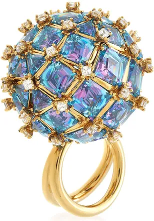 Swarovski Curiosa Ladies Cocktail Ring, Size 52